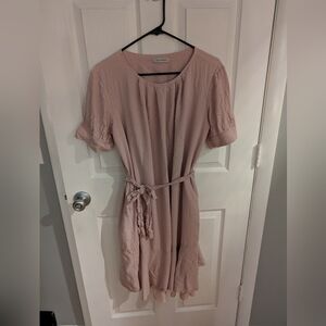 Pink Casual Dress